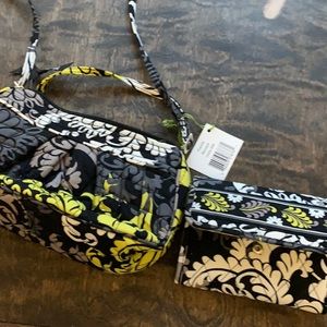 Vera Bradley Frannie small purse with matching wallet